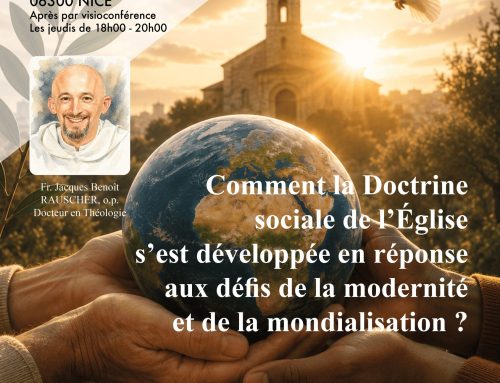 Doctrine sociale de l&rsquo;Église 2026-2027