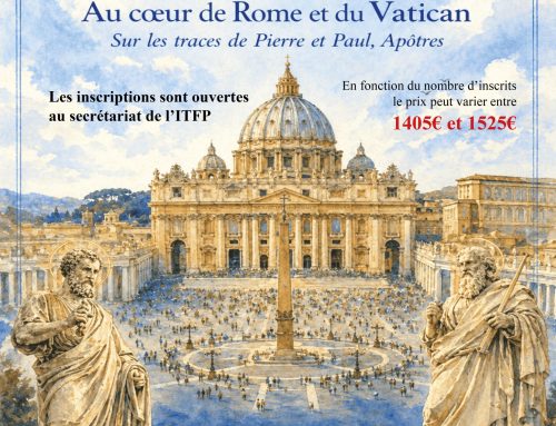 Voyage théologique et culturel à Rome 2027